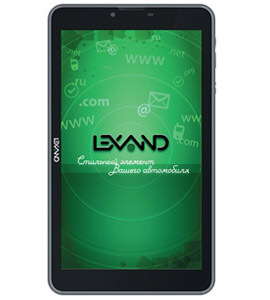 Замена экрана на планшете Lexand